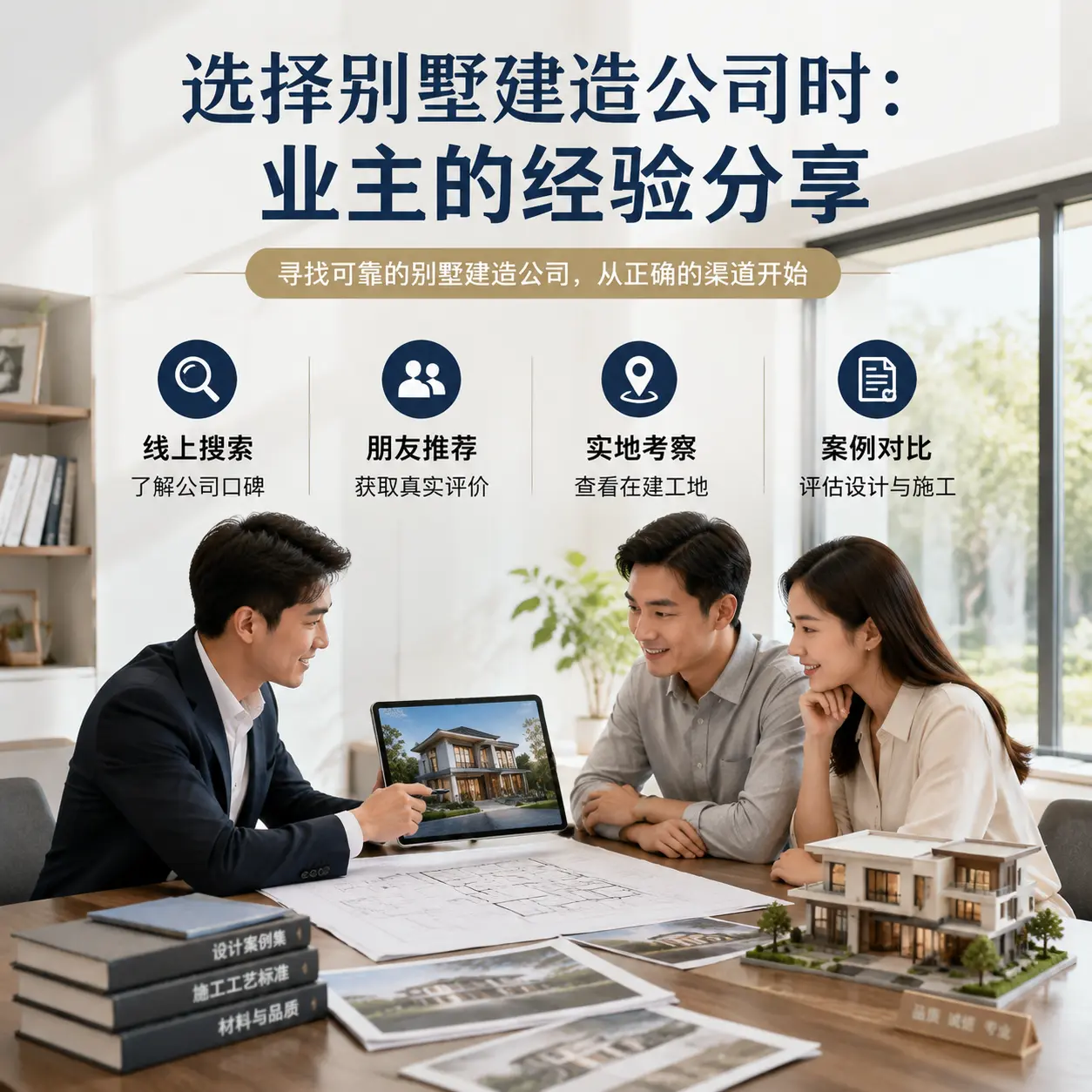 选择别墅建造公司时： 新疆 业主的经验分享