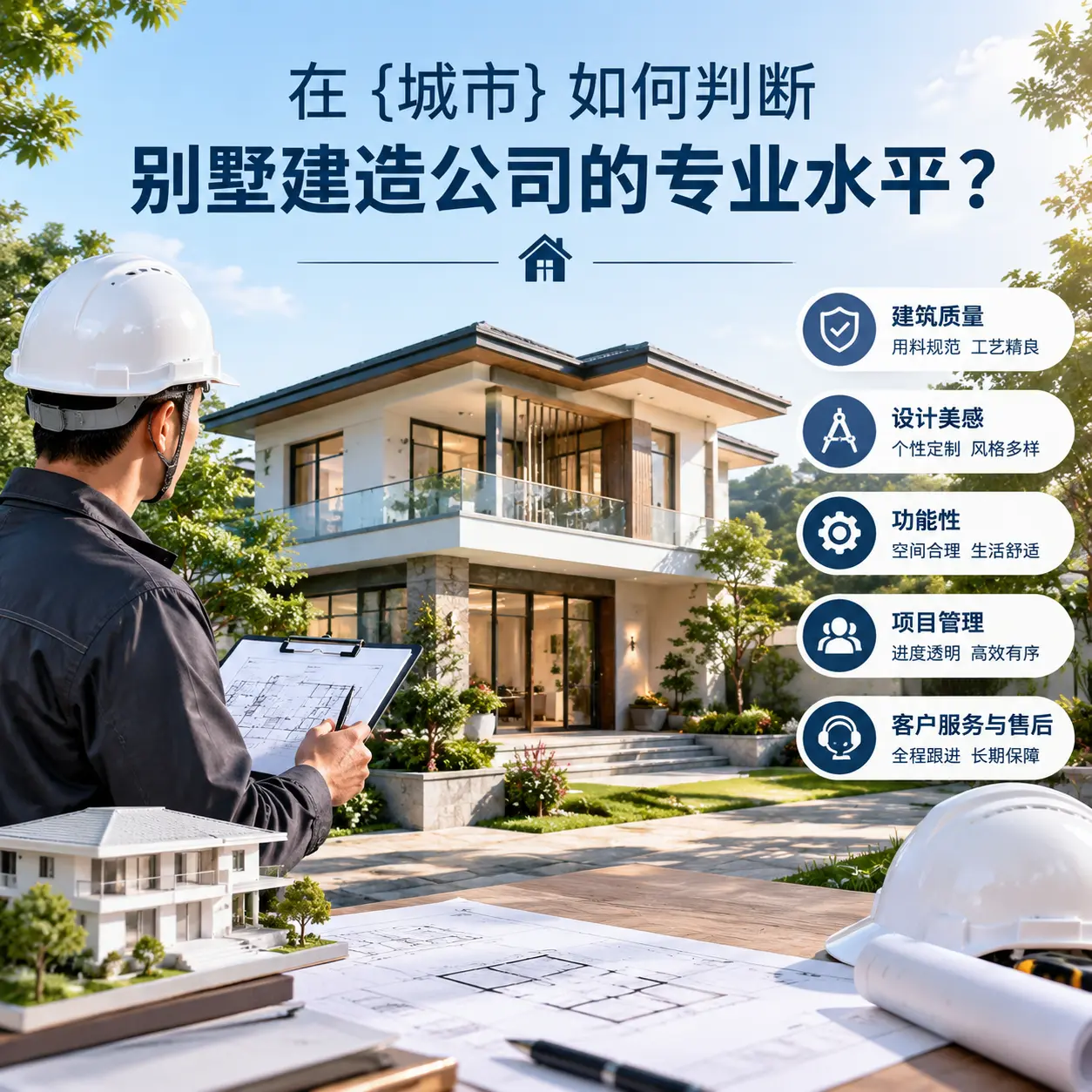 在 新疆 如何判断别墅建造公司的专业水平？