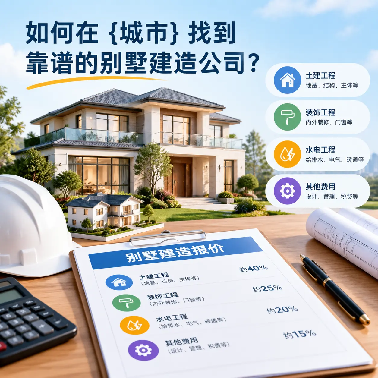 如何在 新疆 找到靠谱的别墅建造公司？