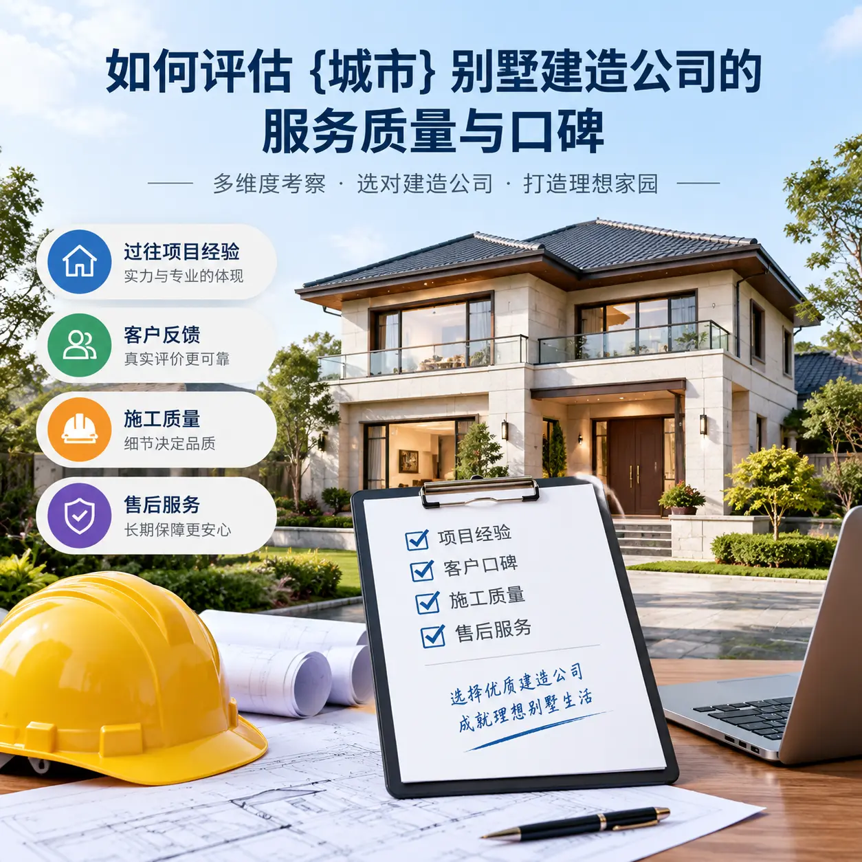 如何评估 新疆 别墅建造公司的服务质量与口碑
