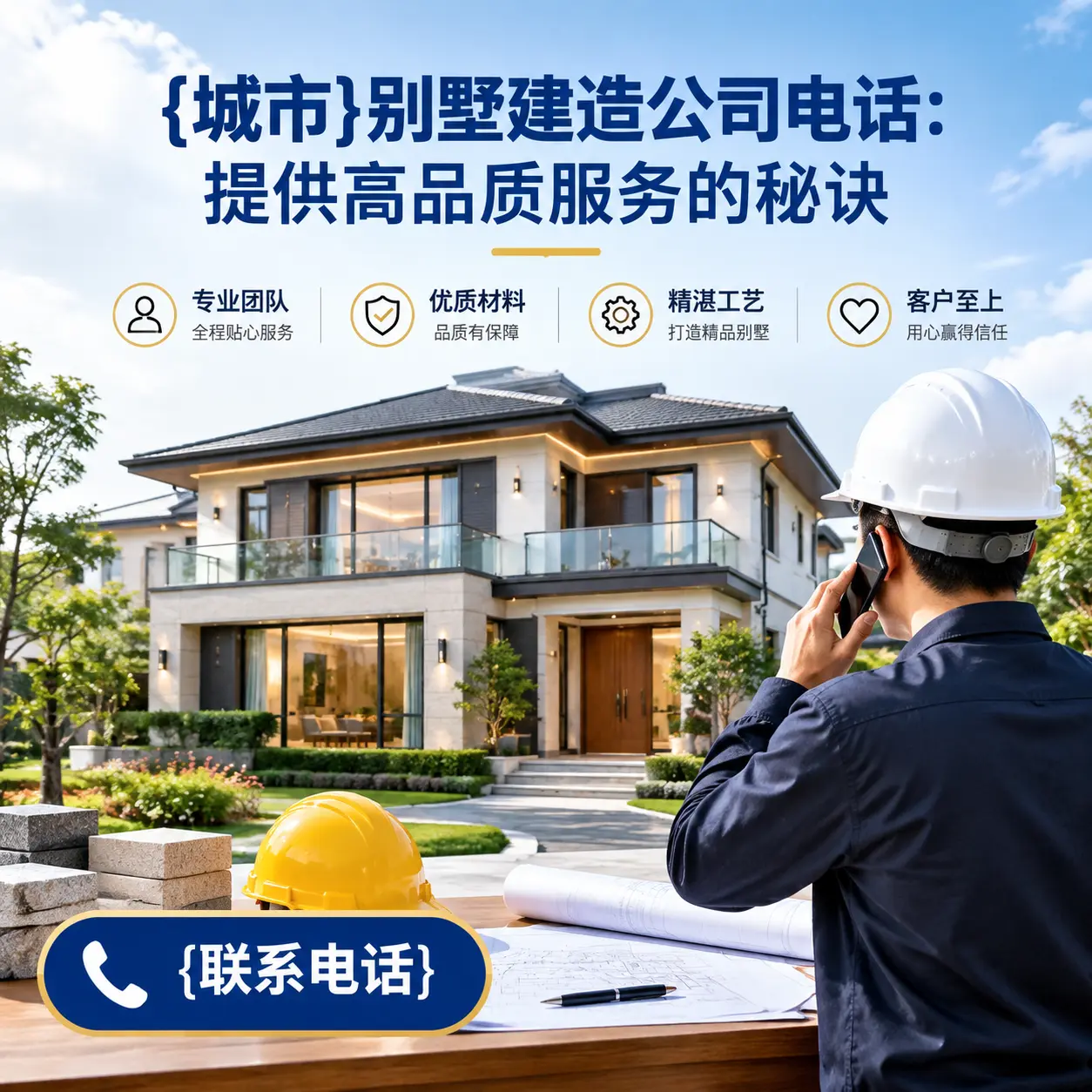 新疆别墅建造公司电话：提供高品质服务的秘诀