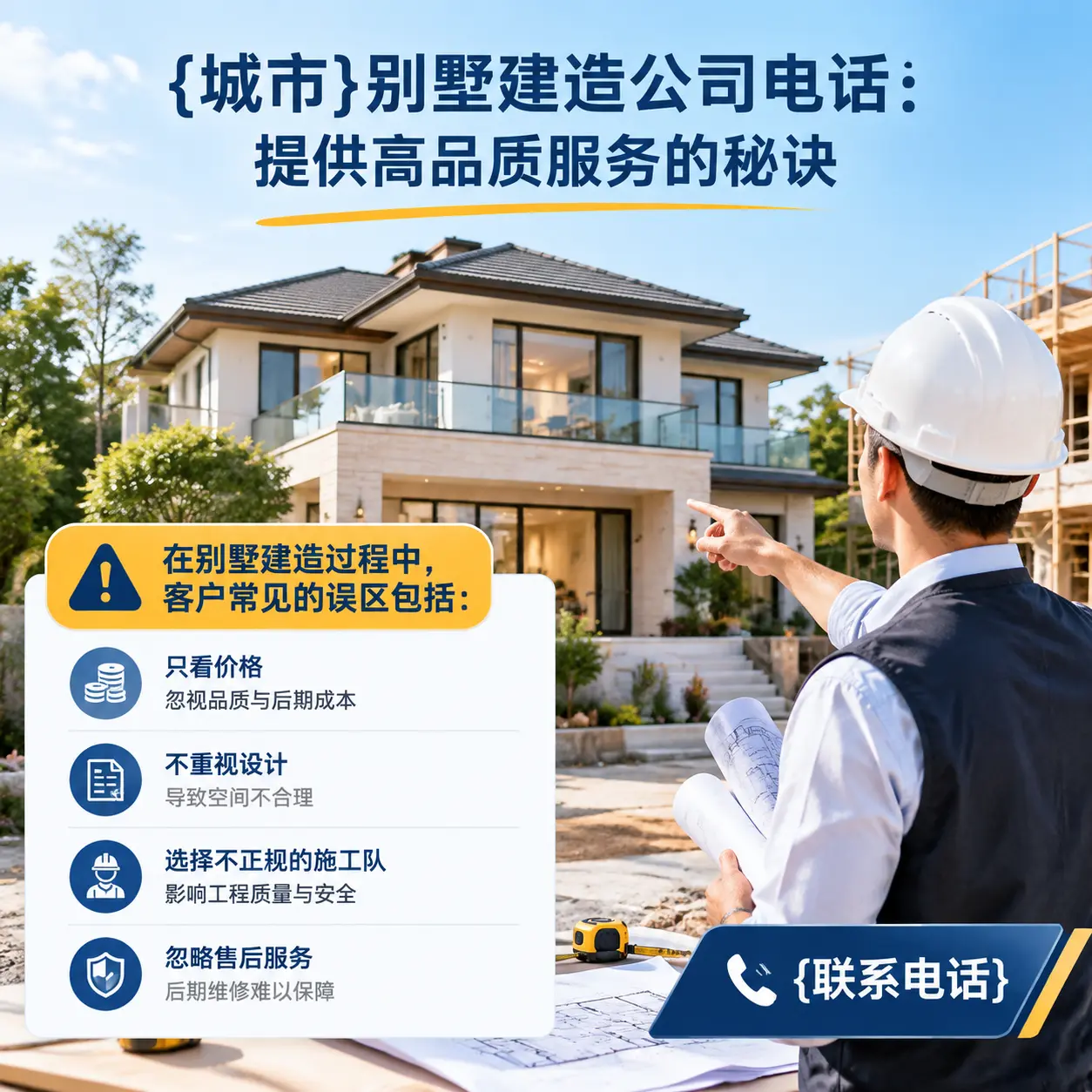 新疆别墅建造公司电话：提供高品质服务的秘诀
