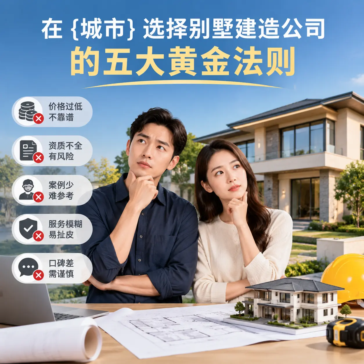 在 新疆 选择别墅建造公司的五大黄金法则
