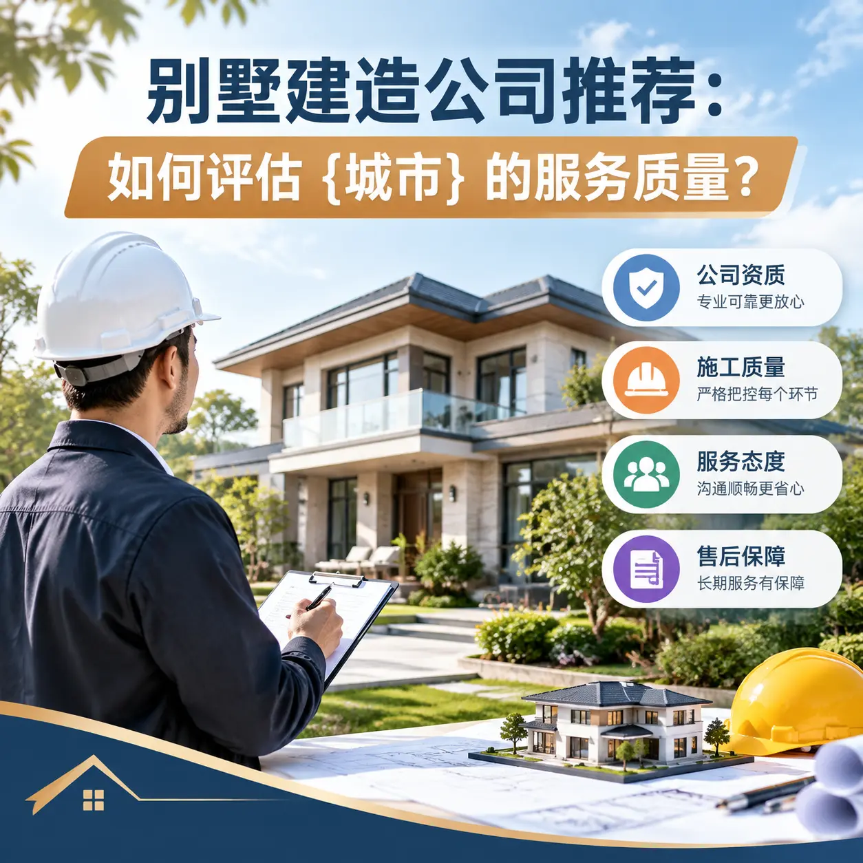 别墅建造公司推荐：如何评估 新疆 的服务质量？