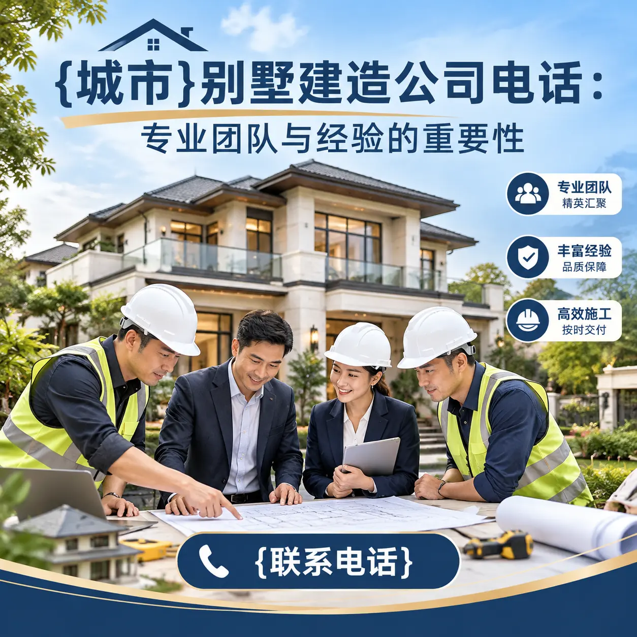 新疆别墅建造公司电话:专业团队与经验的重要性