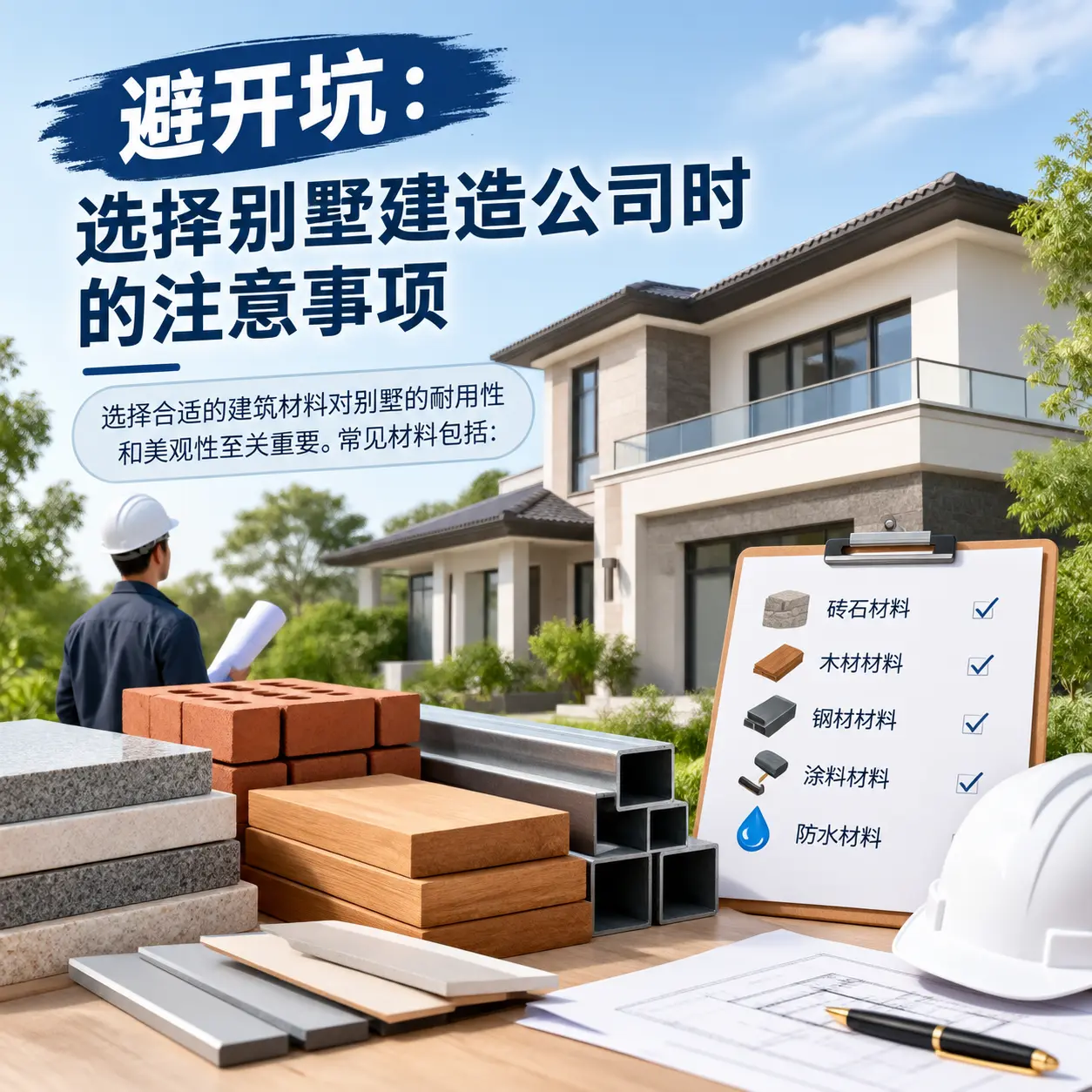 避开坑:选择 新疆 别墅建造公司时的注意事项