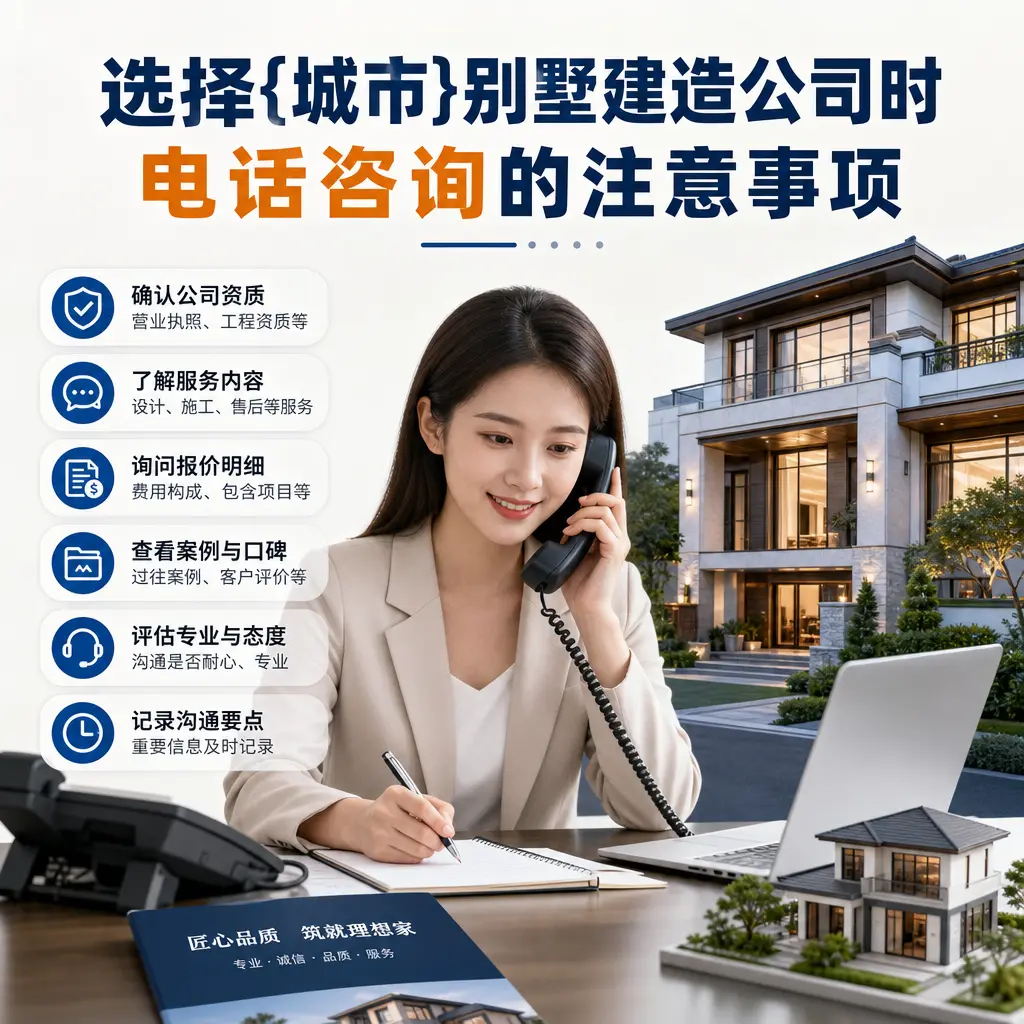 选择新疆别墅建造公司时，电话咨询的注意事项