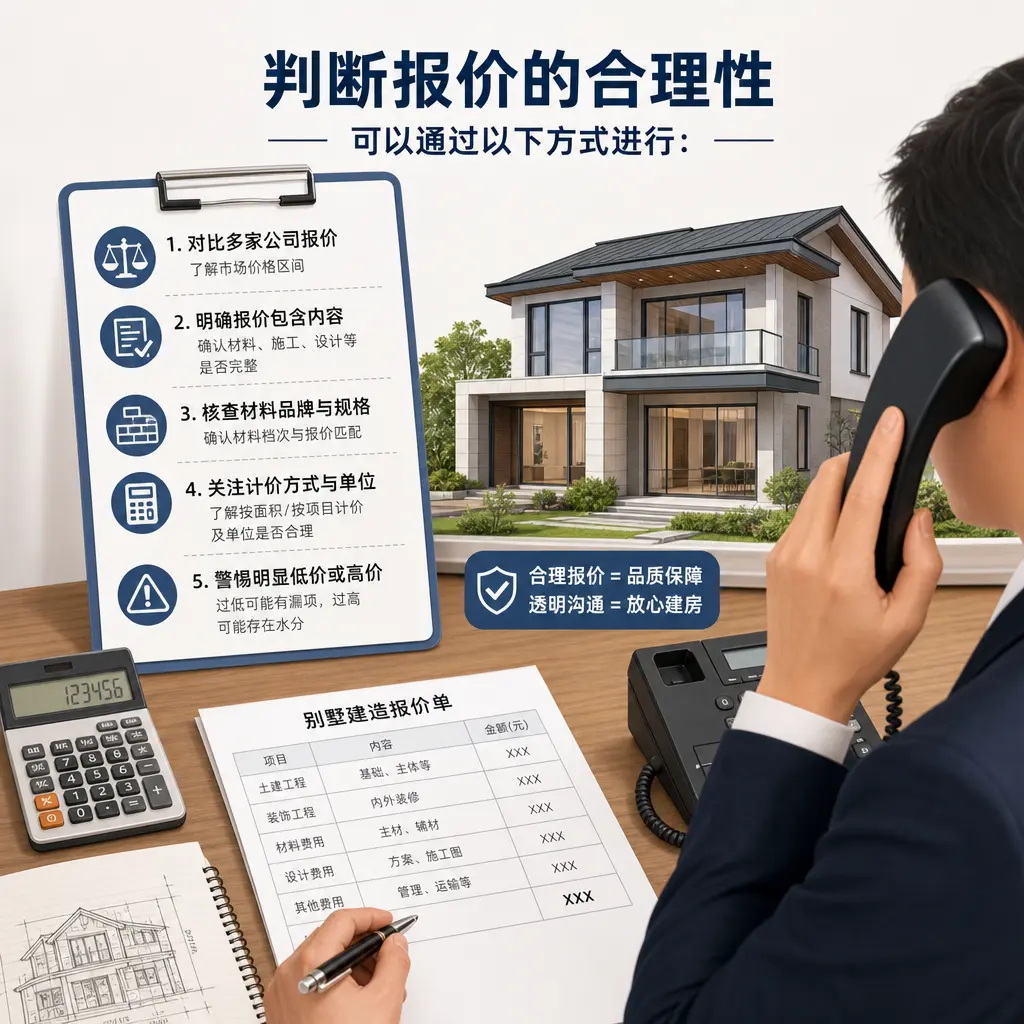 选择新疆别墅建造公司时，电话咨询的注意事项