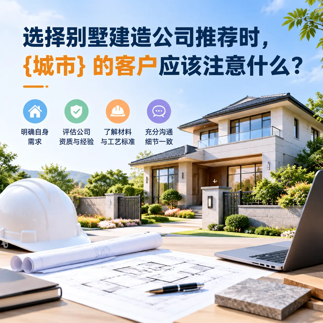 选择别墅建造公司推荐时,新疆 的客户应该注意什么?
