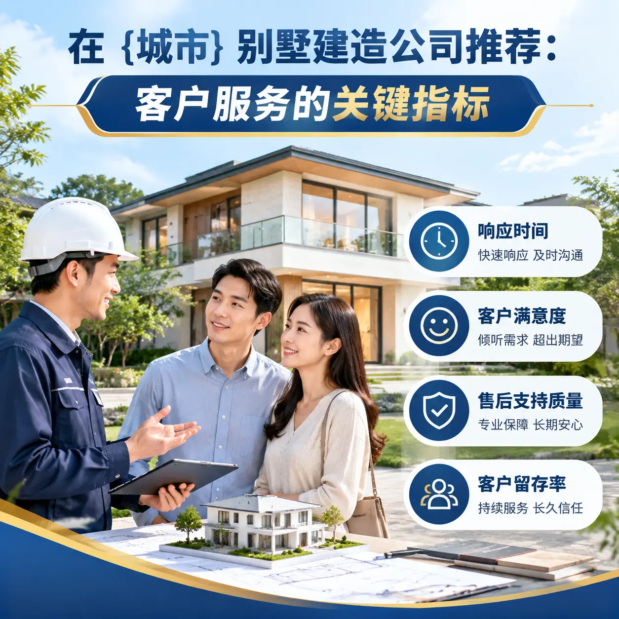 在 新疆 别墅建造公司推荐：客户服务的关键指标