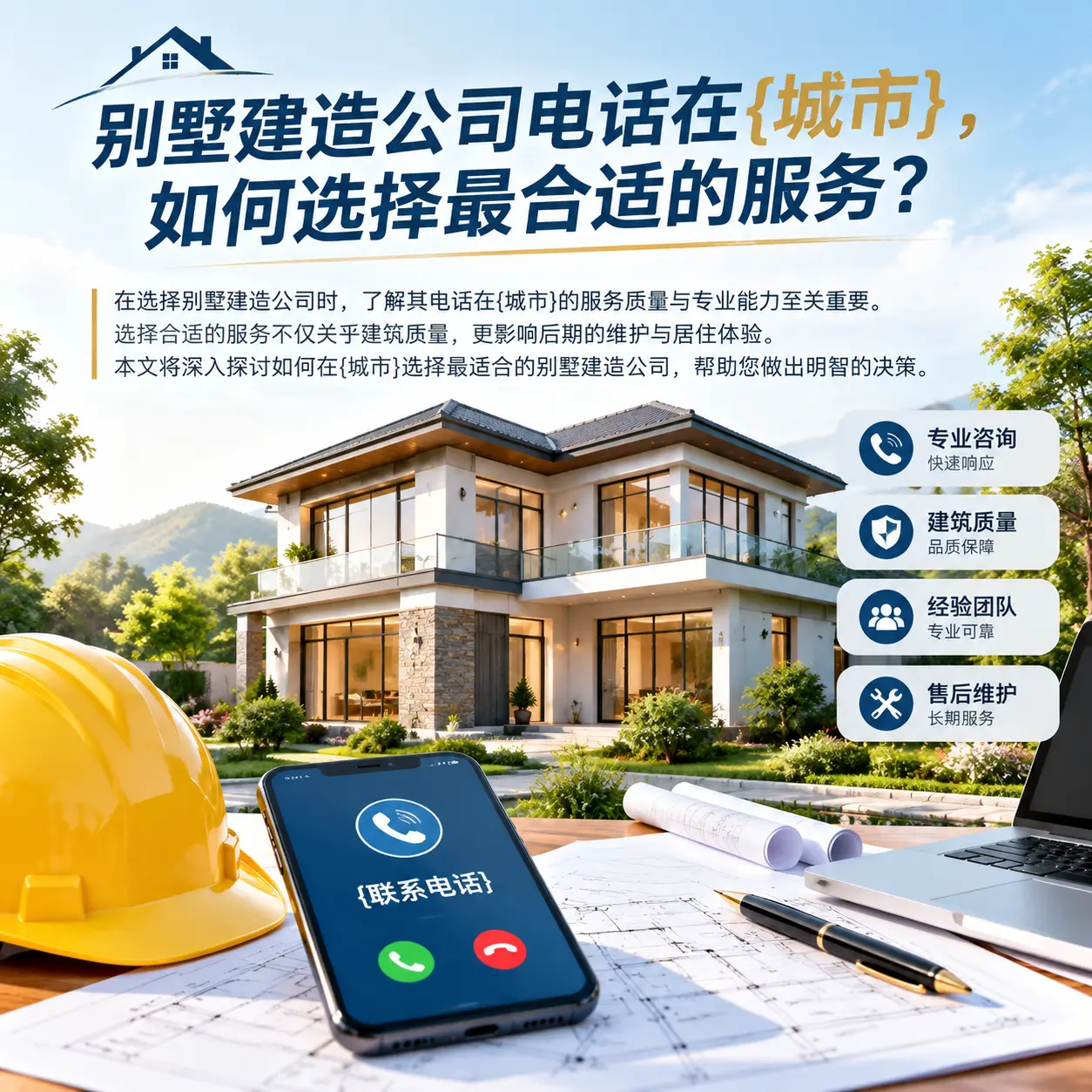 别墅建造公司电话在新疆,如何选择最合适的服务?