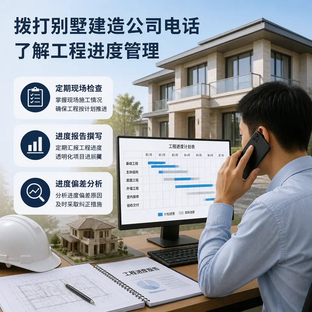 拨打新疆别墅建造公司电话，了解工程进度管理