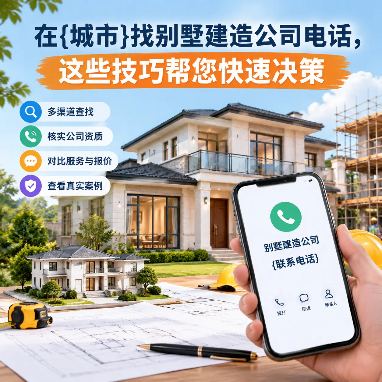 在新疆找别墅建造公司电话，这些技巧帮您快速决策