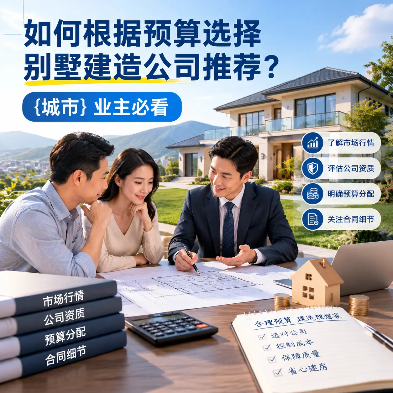 如何根据预算选择别墅建造公司推荐? 新疆 业主必看